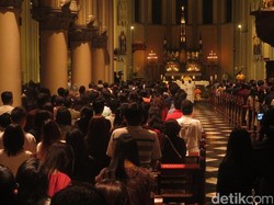 Misa Natal di Gereja Katedral Jakarta Berjalan Tertib, Ini Tanggapan Jemaat