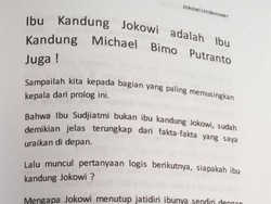 Ibunda Jokowi Doakan Bambang Tri Penulis Jokowi Undercover