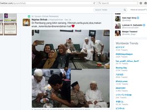 Mbah Mun, Quraish Shihab, dan Gus Mus Bertemu, Menag: Tetiba Mata Berkaca-kaca