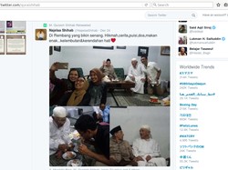 Mbah Mun, Quraish Shihab, dan Gus Mus Bertemu, Menag: Tetiba Mata Berkaca-kaca