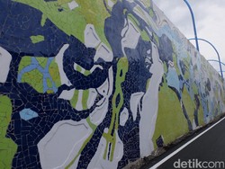 Flyover Mural Antapani Resmi Beroperasi Jelang Malam Tahun Baru