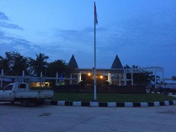 Megahnya Pos Lintas Batas Negara Motaain yang akan Diresmikan Jokowi