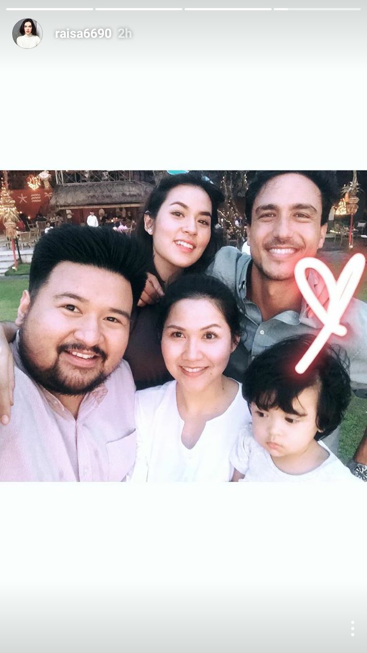 Raisa dan Hamish Daud semakin mesra