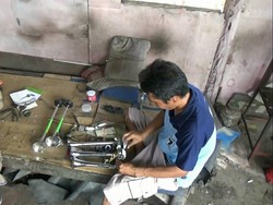 Perajin di Pasuruan Banjir Pesanan Klakson Om Telolet Om