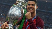 Ronaldo sudah menyabet titel Euro di edisi tahun 2016 (AFP)