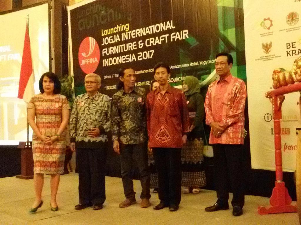 Sultan HB X Buka Peluncuran Pameran Kerajinan Terbesar di Yogyakarta