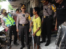 Polres Sidoarjo Borong Knalpot Brong Jelang Tahun Baru