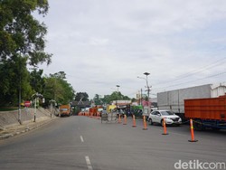 Ada Pembatasan Kendaraan, Arteri Purwakarta Mulai Lengang