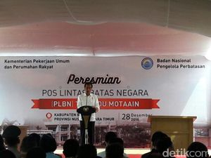 Pemugaran PLBN Motaain Rp 82 M, Jokowi: Dua Kali Lipat Juga Kita Bisa Pemugaran PLBN Motaain Rp 82 M, Jokowi: Dua Kali Lipat Juga Kita Bisa