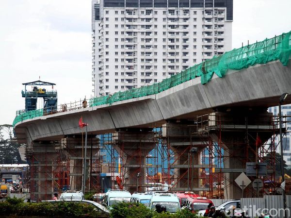 Kondisi Terkini Pembangunan MRT di Lebak Bulus