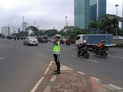Jelang Libur Tahun Baru, Jalanan Jakarta Lengang