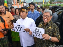 Gubernur Jabar dan Bupati Bandung Kampanyekan Om Tanam Pohon Om!