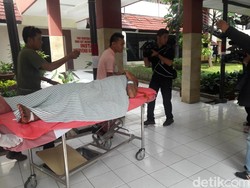 Perampok Pulomas Erwin Situmorang Jalani Pembersihan Luka