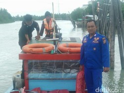 Polres Bengkalis Amankan Kapal Muatan 300 Karung Bawang Selundupan