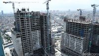 Pembangunan Wisma Atlet Kemayoran Capai 40%