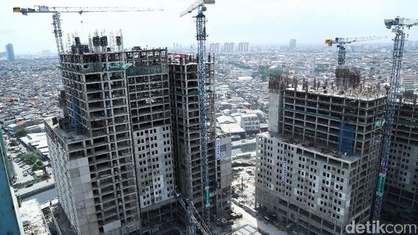 Pembangunan Wisma Atlet Kemayoran Capai 40%