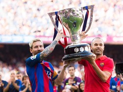 Xavi Berharap Iniesta, Messi, dan Enrique Tetap di Barca Musim Depan