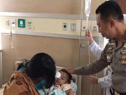 Derita Balita Rafa Penderita Tumor di Mata