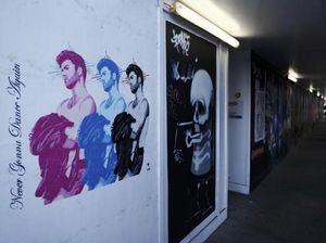 Mural Penghormatan untuk George Michael Mural Penghormatan untuk George Michael