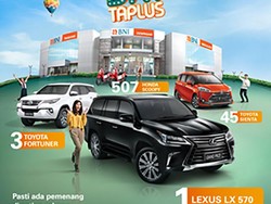 Naikkan Saldo Anda di BNI, Lexus LX Menanti