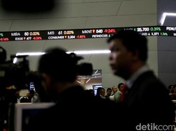 Akhir Pekan, IHSG Ditutup Naik 21 Poin