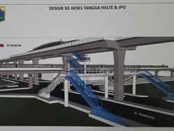Koridor 13 yang Menjulang Diprotes, Pemprov DKI: Akan Ada Eskalator Koridor 13 yang Menjulang Diprotes, Pemprov DKI: Akan Ada Eskalator