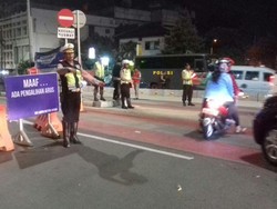 Ada Perayaan Tahun Baru, Lalin Sekitar Kota Tua Dialihkan