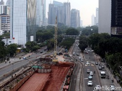 Dishub DKI: Intensitas Lalin di Thamrin Naik, tapi Bukan Macet Parah