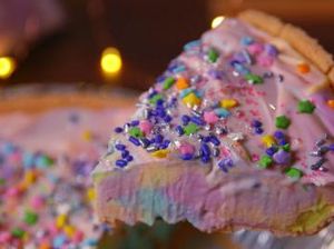 Cantiknya Warna-warni Pastel Unicorn Cheesecake