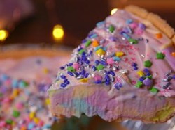Cantiknya Warna-warni Pastel Unicorn Cheesecake