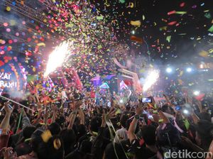 Pesta Tahun Baru Dipusatkan di Ancol-Monas, 10 Ribu Polisi Dikerahkan