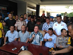 Ius Pane Dipamerkan dalam Konferensi Pers Kapolda Metro di Halim