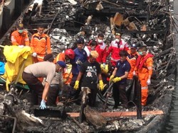 Seluruh Korban Tewas Kebakaran Kapal Alami Luka Bakar 100 Persen