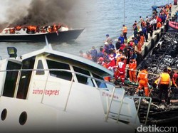 Selidiki Terbakarnya KM Zahro Express, Polisi Periksa 10 Saksi
