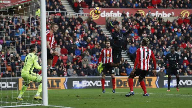 Liverpool Diimbangi Sunderland 2-2