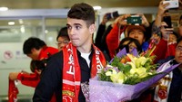 4. Oscar (Chelsea ke Shanghai SIPG – 60 juta paun). Menjelang akhir Desember, Oscar dipastikan menuju Liga Super China bersama Shanghai SIPG lewat transfer wah yang juga jadi rekor di Asia. (Foto: Reuters)