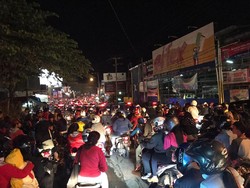 Imbas Kecelakaan KA dan Pejalan Kaki, Lalin di Pasar Minggu Macet