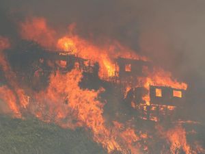 Kebakaran di Chile Hanguskan 100 Rumah