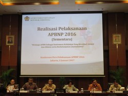 Realisasi APBN P 2016: Penerimaan Negara Rp 1.551 T dan Defisit 2,46%