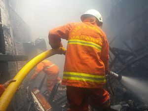 Korsleting Listrik, 11 Rumah di Pademangan Timur Jakut Terbakar