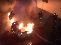 Tahun Baruan, Hampir 1.000 Mobil Dibakar di Prancis