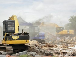 Eksekusi Lahan di Denpasar Ricuh, 1 Polisi Kena Anak Panah