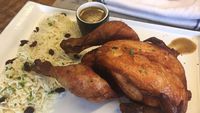 Menyantap Baby Roasted Chicken yang Gurih Empuk di Cafe Market