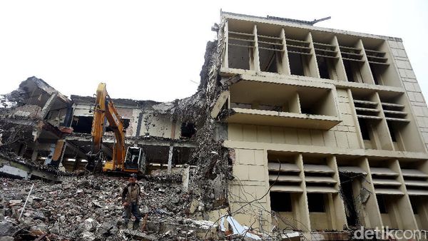 Gedung Bareskrim Polri Dibongkar Total