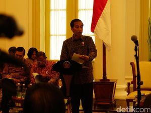 Presiden Jokowi Gelar Sidang Kabinet Paripurna Perdana di 2017