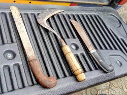 Polisi Temukan Senjata Tajam yang Dibuang Ius Pane di Sungai Cikeas