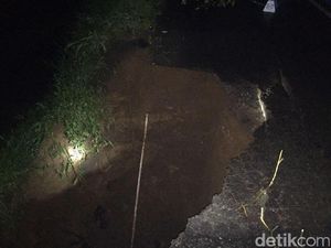 Perbaikan Jalan Ambles di Majalengka Ditargetkan Selesai Satu Minggu