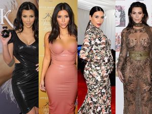 Yuk, Lihat Transformasi Kim Kardashian Hingga Sekarang (2)