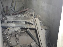 Sidiq Terjepit Runtuhan Tangga Apartemen di Bekasi Selama 14 Jam