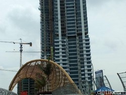 Tangga Proyek Apartemen di Bekasi Roboh, 1 Orang Diduga Tewas